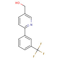 887974-41-6 [6-[3-(trifluoromethyl)phenyl]pyridin-3-yl]methanol chemical structure