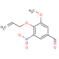 106331-93-5 3-methoxy-5-nitro-4-prop-2-enoxybenzaldehyde chemical structure