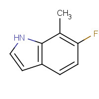 57817-10-4 6-fluoro-7-methyl-1H-indole chemical structure