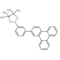 1115639-92-3 4,4,5,5-tetramethyl-2-(3-triphenylen-2-ylphenyl)-1,3,2-dioxaborolane chemical structure