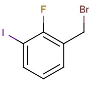 447463-83-4 1-(bromomethyl)-2-fluoro-3-iodobenzene chemical structure