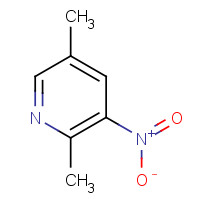 52381-06-3 2,5-dimethyl-3-nitropyridine chemical structure