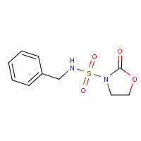 116943-62-5 N-benzyl-2-oxo-1,3-oxazolidine-3-sulfonamide chemical structure