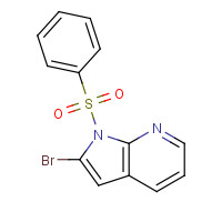 1227271-03-5 1-(benzenesulfonyl)-2-bromopyrrolo[2,3-b]pyridine chemical structure