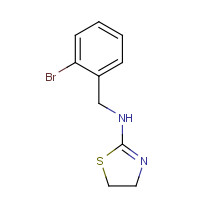 143543-72-0 N-[(2-bromophenyl)methyl]-4,5-dihydro-1,3-thiazol-2-amine chemical structure
