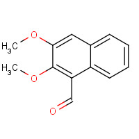 56252-09-6 2,3-dimethoxynaphthalene-1-carbaldehyde chemical structure