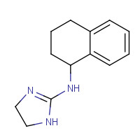 17598-13-9 N-(1,2,3,4-tetrahydronaphthalen-1-yl)-4,5-dihydro-1H-imidazol-2-amine chemical structure