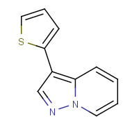 1383675-60-2 3-thiophen-2-ylpyrazolo[1,5-a]pyridine chemical structure
