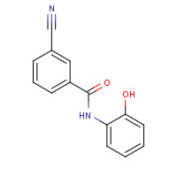 219519-85-4 3-cyano-N-(2-hydroxyphenyl)benzamide chemical structure