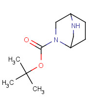 858671-91-7 tert-butyl 2,5-diazabicyclo[2.2.2]octane-2-carboxylate chemical structure