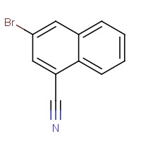 79996-86-4 3-bromonaphthalene-1-carbonitrile chemical structure