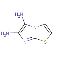 863203-49-0 imidazo[2,1-b][1,3]thiazole-5,6-diamine chemical structure