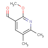 139549-04-5 2-methoxy-5,6-dimethylpyridine-3-carbaldehyde chemical structure