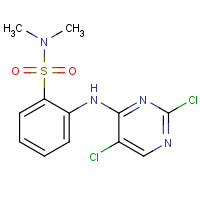 1022956-26-8 2-[(2,5-dichloropyrimidin-4-yl)amino]-N,N-dimethylbenzenesulfonamide chemical structure