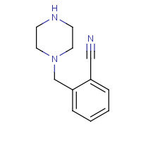 174609-74-6 2-(piperazin-1-ylmethyl)benzonitrile chemical structure