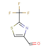 133046-48-7 2-(trifluoromethyl)-1,3-thiazole-4-carbaldehyde chemical structure