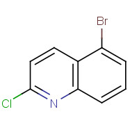 99455-13-7 5-bromo-2-chloroquinoline chemical structure
