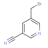 1211530-54-9 5-(bromomethyl)pyridine-3-carbonitrile chemical structure