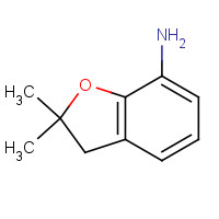 68298-46-4 2,2-dimethyl-3H-1-benzofuran-7-amine chemical structure