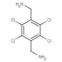 24342-97-0 [4-(aminomethyl)-2,3,5,6-tetrachlorophenyl]methanamine chemical structure