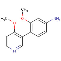1357094-51-9 3-methoxy-4-(4-methoxypyridin-3-yl)aniline chemical structure