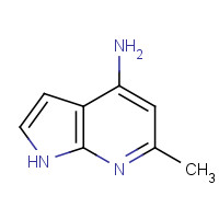1000340-60-2 6-methyl-1H-pyrrolo[2,3-b]pyridin-4-amine chemical structure