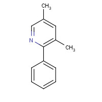 27063-86-1 3,5-dimethyl-2-phenylpyridine chemical structure