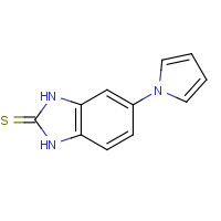 172152-53-3 5-pyrrol-1-yl-1,3-dihydrobenzimidazole-2-thione chemical structure