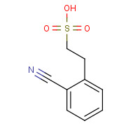 1223748-51-3 2-(2-cyanophenyl)ethanesulfonic acid chemical structure
