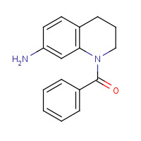 857759-24-1 (7-amino-3,4-dihydro-2H-quinolin-1-yl)-phenylmethanone chemical structure