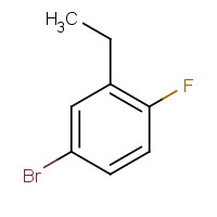 627463-25-6 4-bromo-2-ethyl-1-fluorobenzene chemical structure