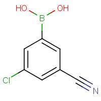 915763-60-9 (3-chloro-5-cyanophenyl)boronic acid chemical structure