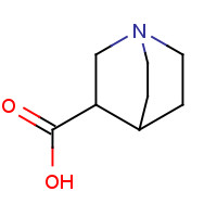 75208-40-1 1-azabicyclo[2.2.2]octane-3-carboxylic acid chemical structure