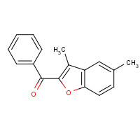14176-43-3 (3,5-dimethyl-1-benzofuran-2-yl)-phenylmethanone chemical structure