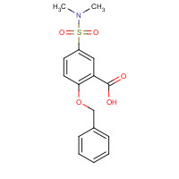 1285516-70-2 5-(dimethylsulfamoyl)-2-phenylmethoxybenzoic acid chemical structure