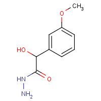 1374148-62-5 2-hydroxy-2-(3-methoxyphenyl)acetohydrazide chemical structure