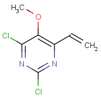 1446253-03-7 2,4-dichloro-6-ethenyl-5-methoxypyrimidine chemical structure