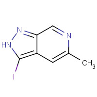 1386457-82-4 3-iodo-5-methyl-2H-pyrazolo[3,4-c]pyridine chemical structure