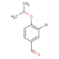 191602-84-3 3-bromo-4-propan-2-yloxybenzaldehyde chemical structure