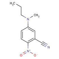 733806-21-8 5-[methyl(propyl)amino]-2-nitrobenzonitrile chemical structure