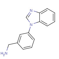 1369016-37-4 [3-(benzimidazol-1-yl)phenyl]methanamine chemical structure