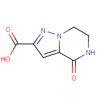 1029721-02-5 4-oxo-6,7-dihydro-5H-pyrazolo[1,5-a]pyrazine-2-carboxylic acid chemical structure