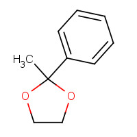 3674-77-9 2-methyl-2-phenyl-1,3-dioxolane chemical structure