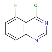 16499-60-8 4-chloro-5-fluoroquinazoline chemical structure
