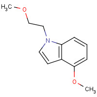 1313043-04-7 4-methoxy-1-(2-methoxyethyl)indole chemical structure
