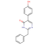 960299-03-0 2-benzyl-5-(4-hydroxyphenyl)-1H-pyrimidin-6-one chemical structure