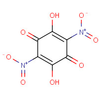 479-22-1 2,5-dihydroxy-3,6-dinitrocyclohexa-2,5-diene-1,4-dione chemical structure