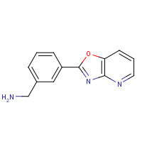 52334-45-9 [3-([1,3]oxazolo[4,5-b]pyridin-2-yl)phenyl]methanamine chemical structure