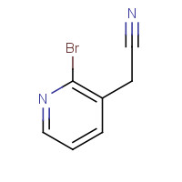 1211523-71-5 2-(2-bromopyridin-3-yl)acetonitrile chemical structure
