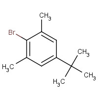 5345-05-1 2-bromo-5-tert-butyl-1,3-dimethylbenzene chemical structure